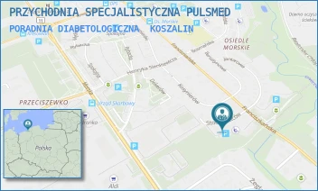 PORADNIA DIABETOLOGICZNA - PRZYCHODNIA SPECJALISTYCZNA PULSMED - STOCZNIOWCÓW 11-13,  KOSZALIN