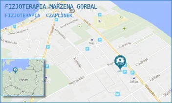FIZJOTERAPIA - FIZJOTERAPIA MARZENA GORBAL - WAŁECKA 54A,  CZAPLINEK