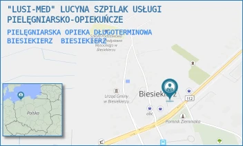 PIELĘGNIARSKA OPIEKA DŁUGOTERMINOWA BIESIEKIERZ - "LUSI-MED" LUCYNA SZPILAK USŁUGI PIELĘGNIARSKO-OPIEKUŃCZE - 13,  BIESIEKIERZ