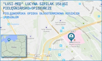PIELĘGNIARSKA OPIEKA DŁUGOTERMINOWA KOSZALIN - "LUSI-MED" LUCYNA SZPILAK USŁUGI PIELĘGNIARSKO-OPIEKUŃCZE - NIEPODLEGŁOŚCI 44-48,  KOSZALIN