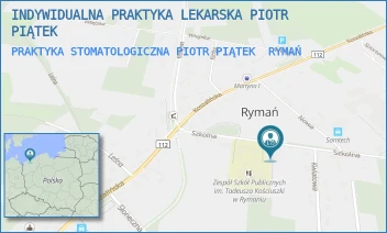 PRAKTYKA STOMATOLOGICZNA PIOTR PIĄTEK - INDYWIDUALNA PRAKTYKA LEKARSKA PIOTR PIĄTEK - SZKOLNA 4,  RYMAŃ