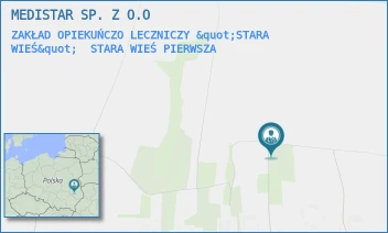 ZAKŁAD OPIEKUŃCZO LECZNICZY "STARA WIEŚ" - MEDISTAR SP. Z O.O - 99,  STARA WIEŚ PIERWSZA