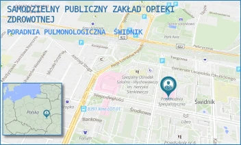 PORADNIA PULMONOLOGICZNA - SAMODZIELNY PUBLICZNY ZAKŁAD OPIEKI ZDROWOTNEJ - LEŚMIANA 4,  ŚWIDNIK
