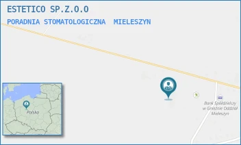 PORADNIA STOMATOLOGICZNA - ESTETICO SP.Z.O.O - 35C,  MIELESZYN