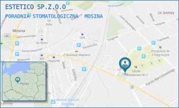 PORADNIA STOMATOLOGICZNA - ESTETICO SP.Z.O.O - SOWINIECKA 75,  MOSINA