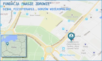 DZIAŁ FIZJOTERAPII - FUNDACJA "NASZE ZDROWIE" - UL. FRANCISZKA WALCZAKA 23E,  GORZÓW WIELKOPOLSKI