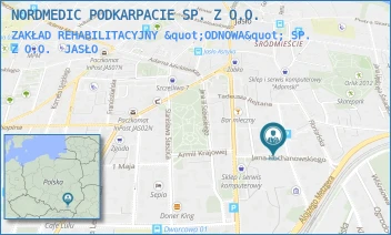 ZAKŁAD REHABILITACYJNY "ODNOWA" SP. Z O.O. - NORDMEDIC PODKARPACIE SP. Z O.O. - JANA KOCHANOWSKIEGO 6,  JASŁO