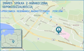 PRACOWNIA REZONANSU MAGNETYCZNEGO - IMARES SPÓŁKA Z OGRANICZONĄ ODPOWIEDZIALNOŚCIĄ - ARMII KRAJOWEJ 22,  PIŃCZÓW