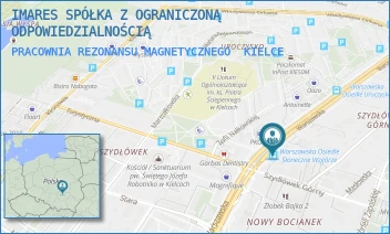 PRACOWNIA REZONANSU MAGNETYCZNEGO - IMARES SPÓŁKA Z OGRANICZONĄ ODPOWIEDZIALNOŚCIĄ - WARSZAWSKA 146,  KIELCE