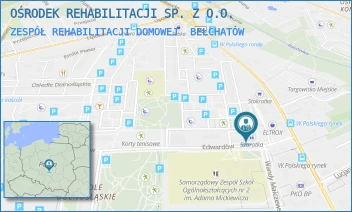 ZESPÓŁ REHABILITACJI DOMOWEJ - OŚRODEK REHABILITACJI SP. Z O.O. - UL. EDWARDÓW 2,  BEŁCHATÓW
