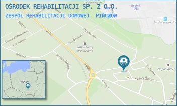 ZESPÓŁ REHABILITACJI DOMOWEJ - OŚRODEK REHABILITACJI SP. Z O.O. - ŻWIRKI I WIGURY 18,  PIŃCZÓW
