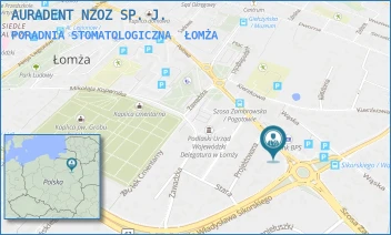 PORADNIA STOMATOLOGICZNA - AURADENT NZOZ SP. J. - SZOSA ZAMBROWSKA 20,  ŁOMŻA