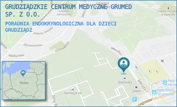 PORADNIA ENDOKRYNOLOGICZNA DLA DZIECI - GRUDZIĄDZKIE CENTRUM MEDYCZNE GRUMED SP. Z O.O. - MIESZKA I 5,  GRUDZIĄDZ