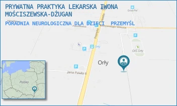 PORADNIA NEUROLOGICZNA DLA DZIECI - PRYWATNA PRAKTYKA LEKARSKA IWONA MOŚCISZEWSKA-DŻUGAN - UL. SPORTOWA 4/23,  PRZEMYŚL