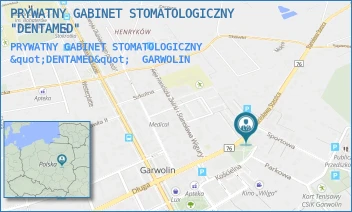 PRYWATNY GABINET STOMATOLOGICZNY "DENTAMED" - PRYWATNY GABINET STOMATOLOGICZNY "DENTAMED" - STASZICA 14,  GARWOLIN