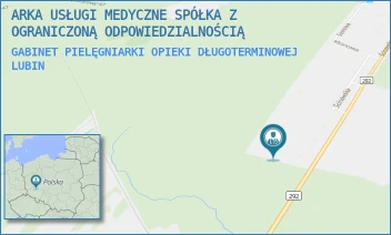 GABINET PIELĘGNIARKI OPIEKI DŁUGOTERMINOWEJ - ARKA USŁUGI MEDYCZNE SPÓŁKA Z OGRANICZONĄ ODPOWIEDZIALNOŚCIĄ - LUBIN 29,  LUBIN