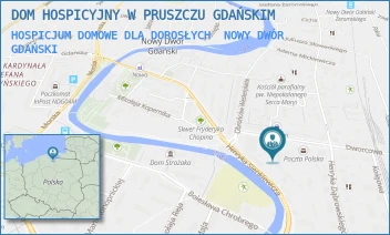 HOSPICJUM DOMOWE DLA DOROSŁYCH - DOM HOSPICYJNY W PRUSZCZU GDAŃSKIM - UL. DWORCOWA 12,  NOWY DWÓR GDAŃSKI