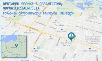 PORADNIA ORTODONTYCZNA PRUSZKÓW - DENTAMED SPÓŁKA Z OGRANICZONĄ ODPOWIEDZIALNOŚCIĄ - ALEJA ARMII KRAJOWEJ 34/24,  PRUSZKÓW