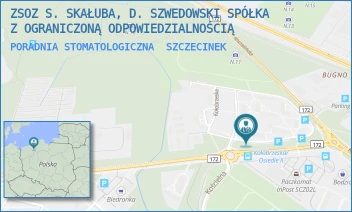 PORADNIA STOMATOLOGICZNA - ZSOZ S. SKAŁUBA, D. SZWEDOWSKI SPÓŁKA Z OGRANICZONĄ ODPOWIEDZIALNOŚCIĄ - KOŁOBRZESKA 14,  SZCZECINEK