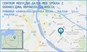 PORADNIA GINEKOLOGICZNO-POŁONICZA - PUŁTUSK - CENTRUM MEDYCZNE GAJDA-MED SPÓŁKA Z OGRANICZONĄ ODPOWIEDZIALNOŚCIĄ - PIOTRA SKARG 23/29,  PUŁTUSK