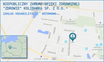 ZAKŁAD REHABILITACJI - NIEPUBLICZNY ZAKŁAD OPIEKI ZDROWOTNEJ "ZDROWIE" KOLIBABKA SP. Z O.O. - LIPOWA 2B,  BOJANOWO
