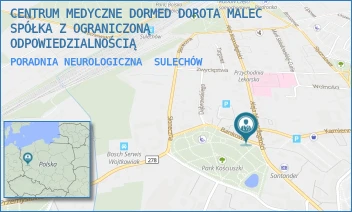 PORADNIA NEUROLOGICZNA - CENTRUM MEDYCZNE DORMED SPÓŁKA Z OGRANICZONĄ ODPOWIEDZIALNOŚCIĄ - UL. BANKOWA 1,  SULECHÓW