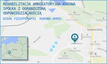 DZIAŁ FIZJOTERAPII - REHABILITACJA AMBULATORYJNA KUDOWA SPÓŁKA Z OGRANICZONĄ ODPOWIEDZIALNOŚCIĄ - UL. POGODNA 16,  KUDOWA-ZDRÓJ