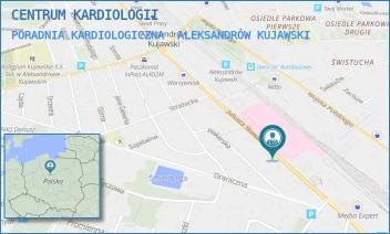 PORADNIA KARDIOLOGICZNA - CENTRUM KARDIOLOGII - JULIUSZA SŁOWACKIEGO 20,  ALEKSANDRÓW KUJAWSKI