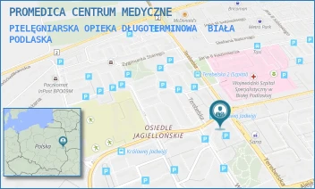 PIELĘGNIARSKA OPIEKA DŁUGOTERMINOWA - PROMEDICA CENTRUM MEDYCZNE - KRÓLOWEJ JADWIGI 2,  BIAŁA PODLASKA