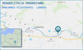 PRACOWNIA FIZJOTERAPII - REHABILITACJA PROGRESYWNA - LUBENIA 123,  LUBENIA