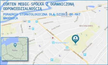 PORADNIA STOMATOLOGICZNA DLA DZIECI BR-MAT - CORTEN MEDIC SPÓŁKA Z OGRANICZONĄ ODPOWIEDZIALNOŚCIĄ - MATEJKI 5,  BRODNICA