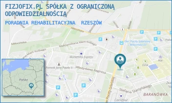 PORADNIA REHABILITACYJNA - FIZJOFIX.PL SPÓŁKA Z OGRANICZONĄ ODPOWIEDZIALNOŚCIĄ - UL. STEFANA STARZYŃSKIEGO 5A,  RZESZÓW