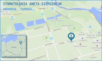 ANDENTAL - STOMATOLOGIA ANETA SIEMIENIUK - 3 MAJA 5B,  SUPRAŚL