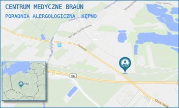 PORADNIA ALERGOLOGICZNA - CENTRUM MEDYCZNE BRAUN - OSIŃSKA 16 A,  KĘPNO