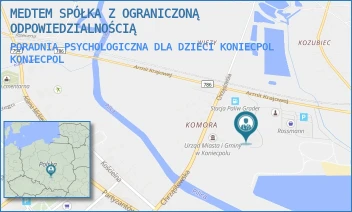 PORADNIA PSYCHOLOGICZNA DLA DZIECI KONIECPOL - MEDTEM SPÓŁKA Z OGRANICZONĄ ODPOWIEDZIALNOŚCIĄ - UL. ARMII KRAJOWEJ 2,  KONIECPOL