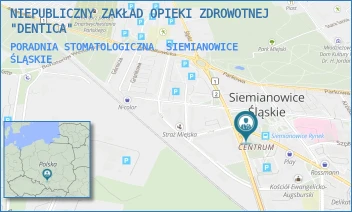 PORADNIA STOMATOLOGICZNA - MONIKA NAWROT NIEPUBLICZNY ZAKŁAD OPIEKI ZDROWOTNEJ "DENTICA" - UL. KAROLA ŚWIERCZEWSKIEGO 34,  SIEMIANOWICE ŚLĄSKIE