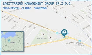 EURO-DENTAL CLINIC - SAGITTARIUS MANAGEMENT GROUP SP.Z.O.O - KSIĘDZA STANISŁAWA KOZIEROWSKIEGO 4A/103,  SKÓRZEWO