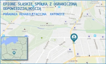 PORADNIA REHABILITACYJNA - UT-MED SPÓŁKA Z OGRANICZONĄ ODPOWIEDZIALNOŚCIĄ - UL. PIOTROWICKA 68,  KATOWICE