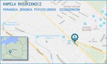 PORADNIA ZDROWIA PSYCHICZNEGO - KAMILA RUSZKIEWICZ-ROMAN - UL. PIASTOWSKA 7/1,  DZIERŻONIÓW