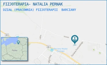 DZIAŁ (PRACOWNIA) FIZJOTERAPII - FIZJOTERAPIA- NATALIA PERNAK - FLORIANA PIOTROWSKIEGO 1,  BARCIANY
