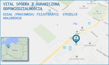 DZIAŁ (PRACOWNIA) FIZJOTERAPII - VITAL SPÓŁKA Z OGRANICZONĄ ODPOWIEDZIALNOŚCIĄ - UL. WODOCIĄGOWA 14C,  STRZELCE KRAJEŃSKIE