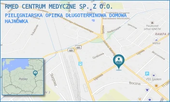 PIELĘGNIARSKA OPIEKA DŁUGOTERMINOWA DOMOWA - RMED CENTRUM MEDYCZNE SP. Z O.O. - STEFANA BATOREGO 25,  HAJNÓWKA