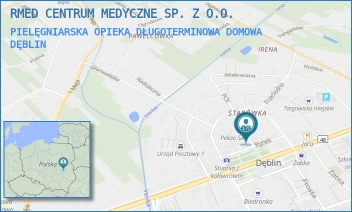 PIELĘGNIARSKA OPIEKA DŁUGOTERMINOWA DOMOWA - R MED CENTRUM MEDYCZNE SPÓŁKA Z OGRANICZONĄ ODPOWIEDZIALNOŚCIĄ - PCK 4A,  DĘBLIN