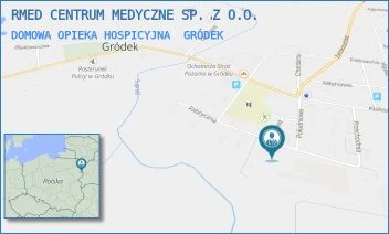 DOMOWA OPIEKA HOSPICYJNA - RMED CENTRUM MEDYCZNE SP. Z O.O. - FABRYCZNA 12,  GRÓDEK