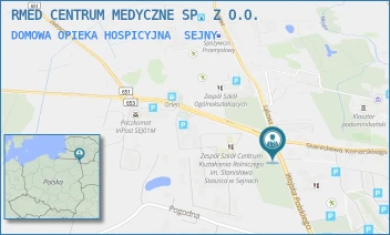 DOMOWA OPIEKA HOSPICYJNA - RMED CENTRUM MEDYCZNE SP. Z O.O. - ZAWADZKIEGO 10,  SEJNY