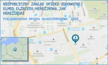 PIELĘGNIARSKA OPIEKA DŁUGOTERMINOWA - NIEPUBLICZNY ZAKŁAD OPIEKI ZDROWOTNEJ ELMED ELŻBIETA HEREZIŃSKA JAN HEREZIŃSKI - UL. MARCINA KASPRZAKA 5A,  ŁÓDŹ