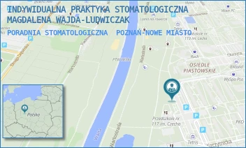 PORADNIA STOMATOLOGICZNA - INDYWIDUALNA PRAKTYKA STOMATOLOGICZNA MAGDALENA WAJDA-LUDWICZAK - PIASTOWSKIE 98,  POZNAŃ-NOWE MIASTO