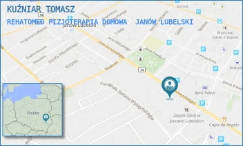 REHATOMED FIZJOTERAPIA DOMOWA - KUŹNIAR TOMASZ - JANA ZAMOYSKIEGO 62,  JANÓW LUBELSKI