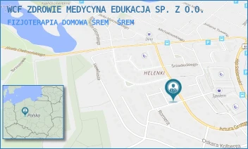 FIZJOTERAPIA DOMOWA ŚREM - WCF ZDROWIE MEDYCYNA EDUKACJA SP. Z O.O. - ARTURA GROTTGERA 34B/1,  ŚREM
