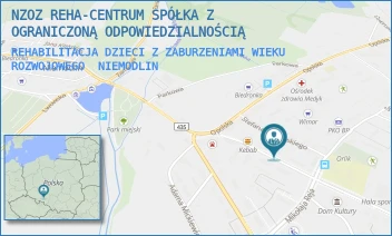 REHABILITACJA DZIECI Z ZABURZENIAMI WIEKU ROZWOJOWEGO - NZOZ REHA-CENTRUM SPÓŁKA Z OGRANICZONĄ ODPOWIEDZIALNOŚCIĄ - UL. REYMONTA 7,  NIEMODLIN